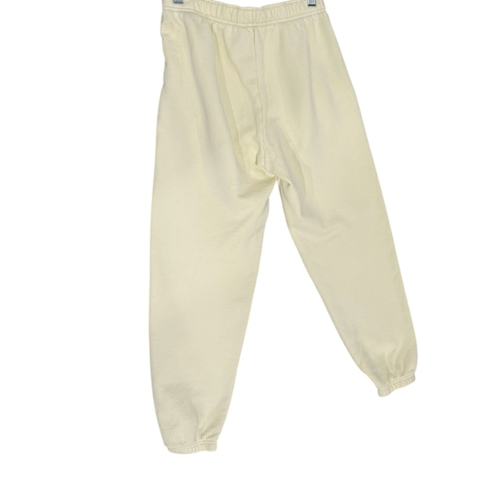 Aritzia TNA CozyAF Fleece Sweatpants in Light Yellow Size S - Picture 4 of 4